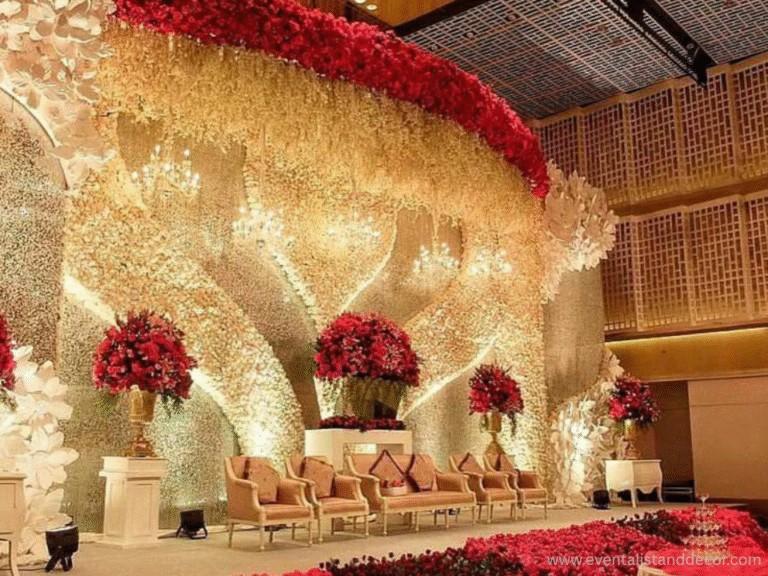 Low Budget Wedding Stage Decoration