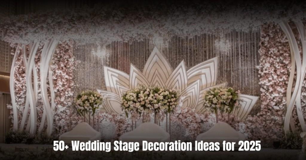 Wedding Stage Decoration Image