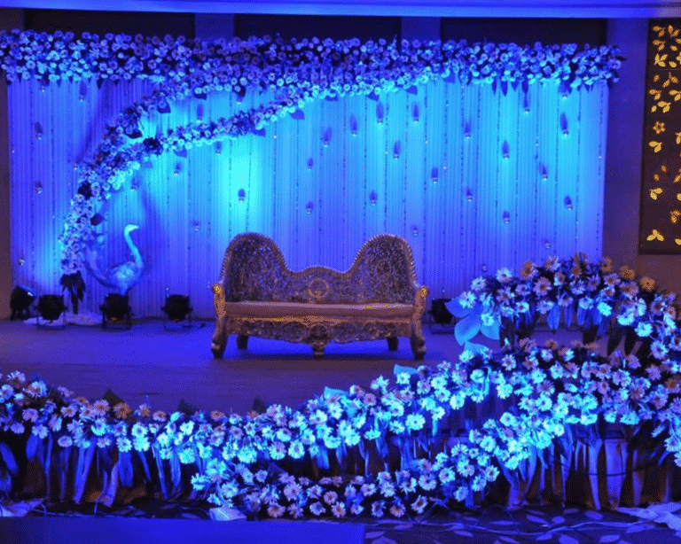 wedding stage decoration photo