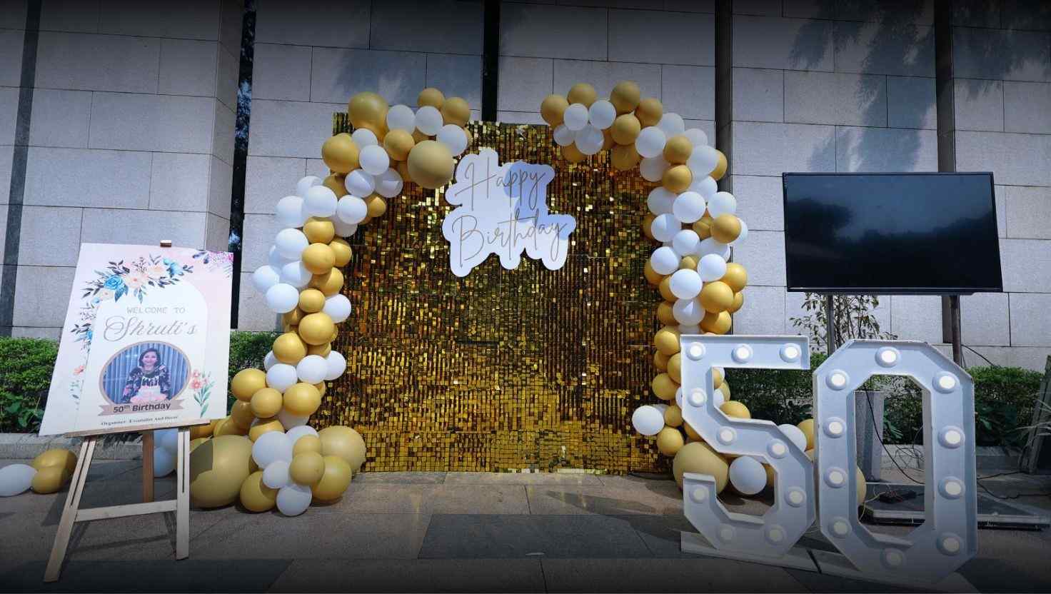 50th Birthday Ideas with Plan, Price, Location