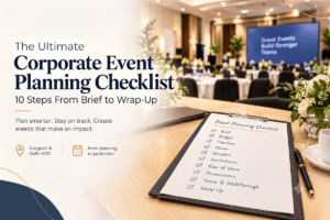 Corporate Event Planning Checklist