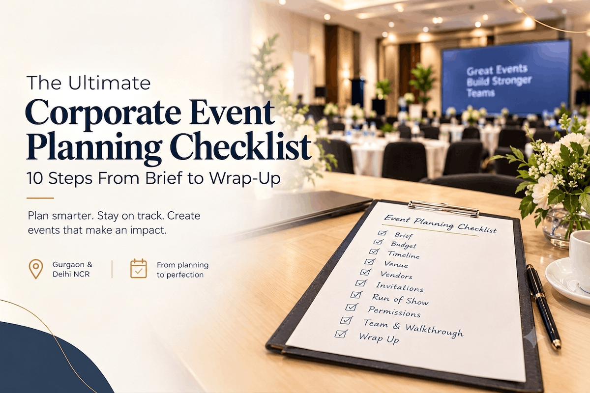 Corporate Event Planning Checklist
