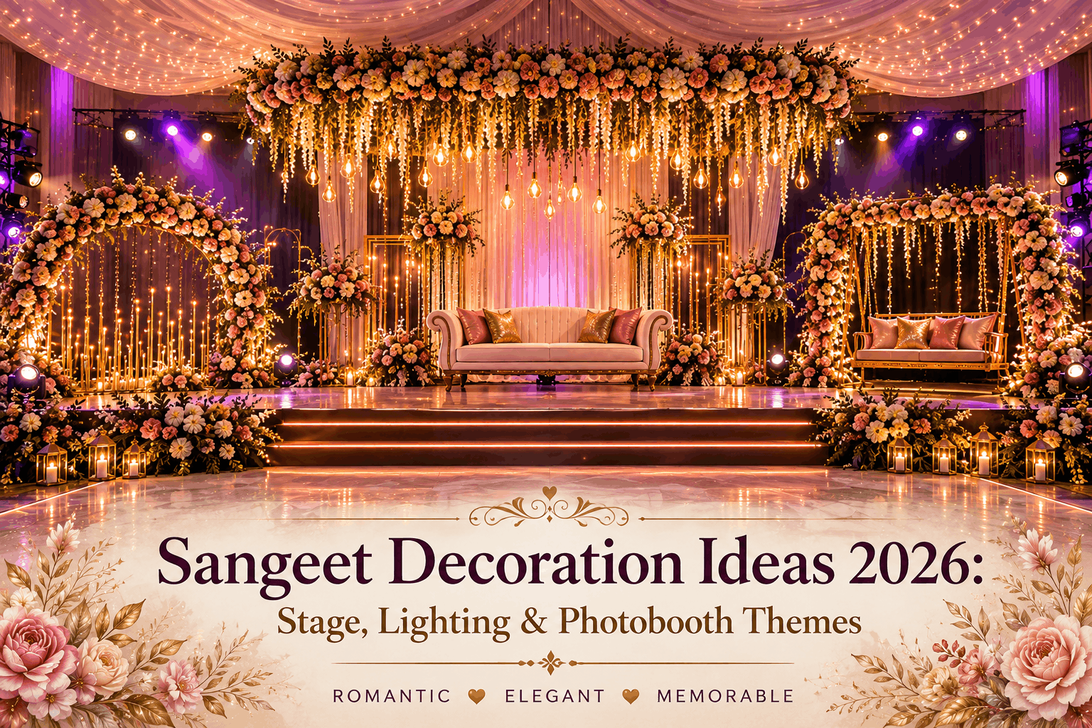 Sangeet Decorations